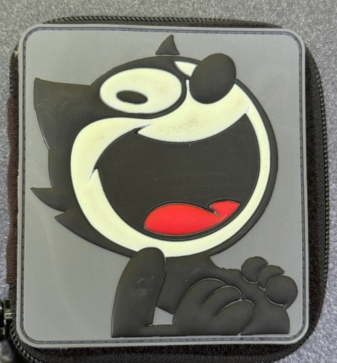 D Rocket Design Felix the Cat Patch
