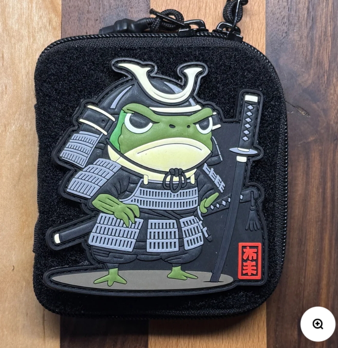 D Rocket Design Ninja Frog Patch
