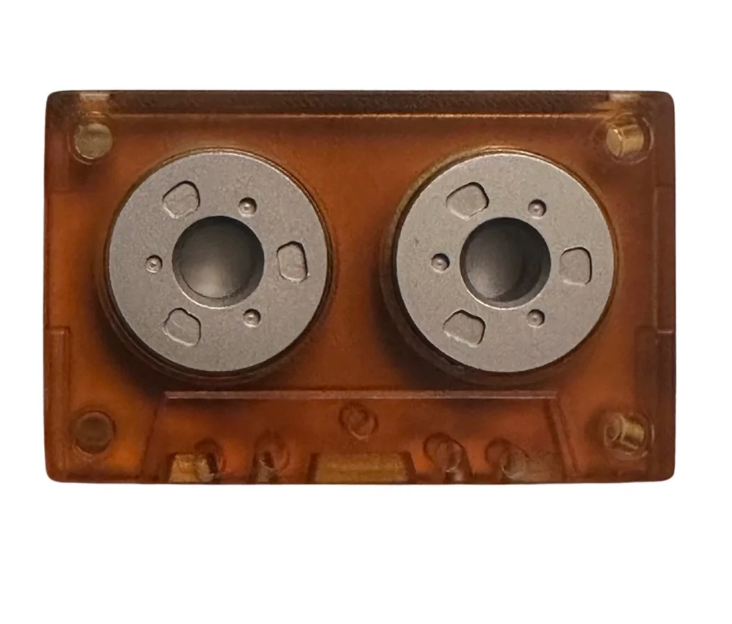 D Rocket Design Cassette Tape - D Rocket Old School Fidget Spinner - Ultem