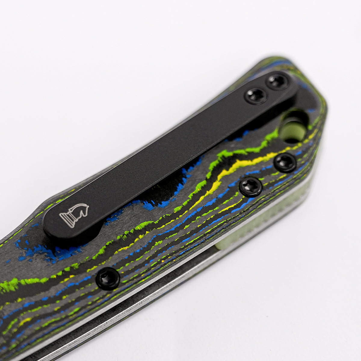 Vosteed Marten 330 - Gecko Camo Carbon and M390 Blade - Every Day Gear Exclusive - VOSA1620