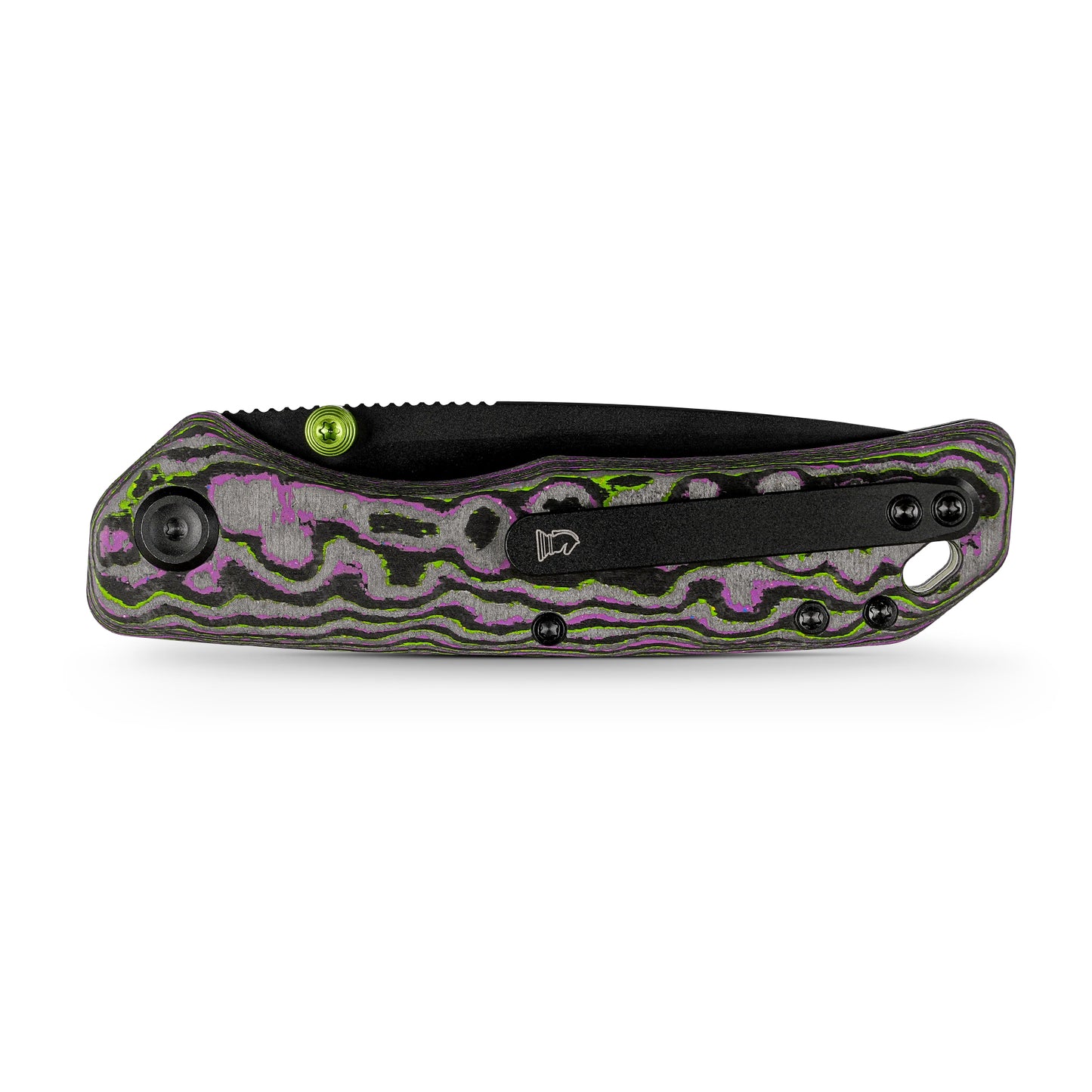 Vosteed Marten 330 - World Breaker Camo Carbon and M390 Black Coated Blade - Every Day Gear Exclusive - VOSA1621