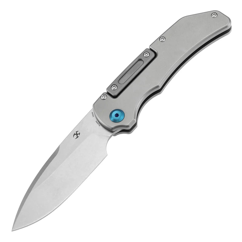 Kansept Hazard Bali Lock Knife Stonewashed Titanium Handle K1104H1