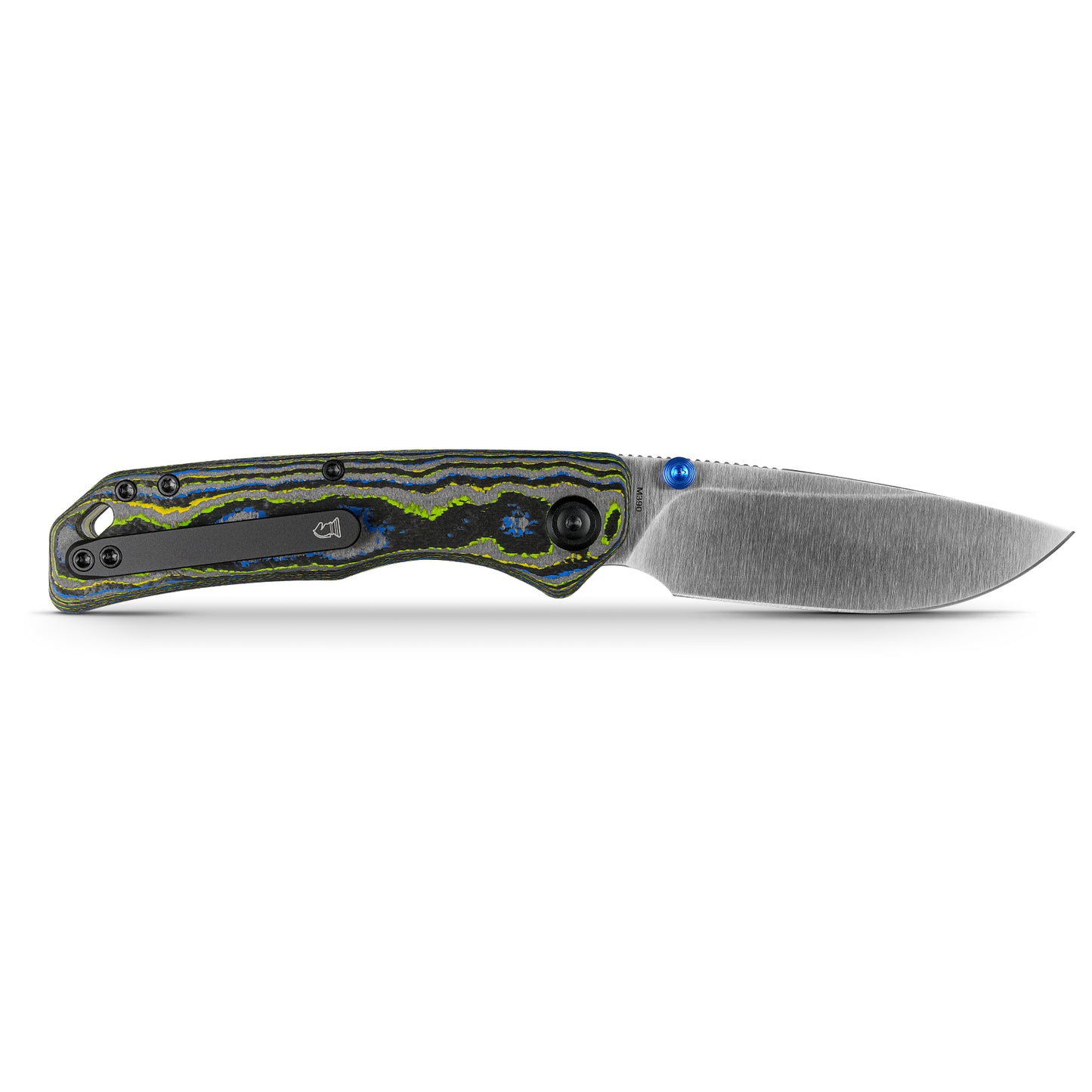 Vosteed Marten 330 - Gecko Camo Carbon and M390 Blade - Every Day Gear Exclusive - VOSA1620