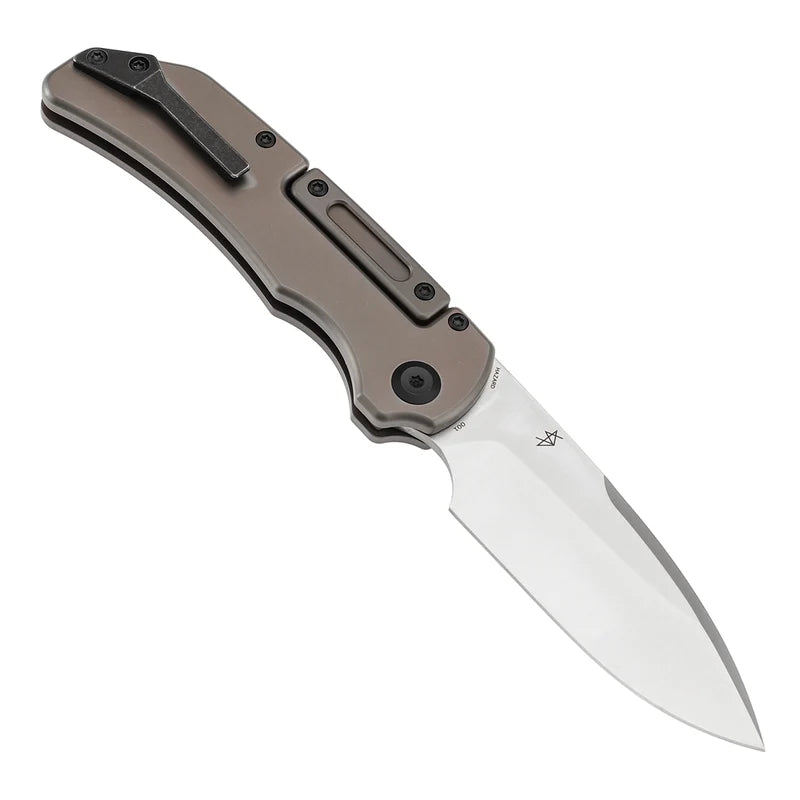 Kansept Hazard Bali Lock Bronze Anodized and Stonewashed Titanium Handle K1104H4