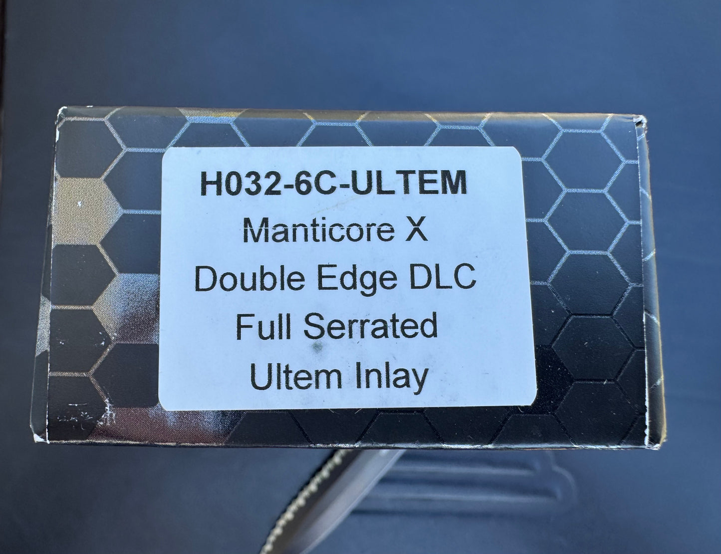 Heretic Manticore X Ultem with Black DLC Handle (Preowned but in like new condition)
