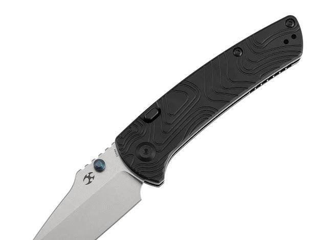 Kansept Main Street Exclusive - Elmax Blade with Topographic Milled Aluminum Handle