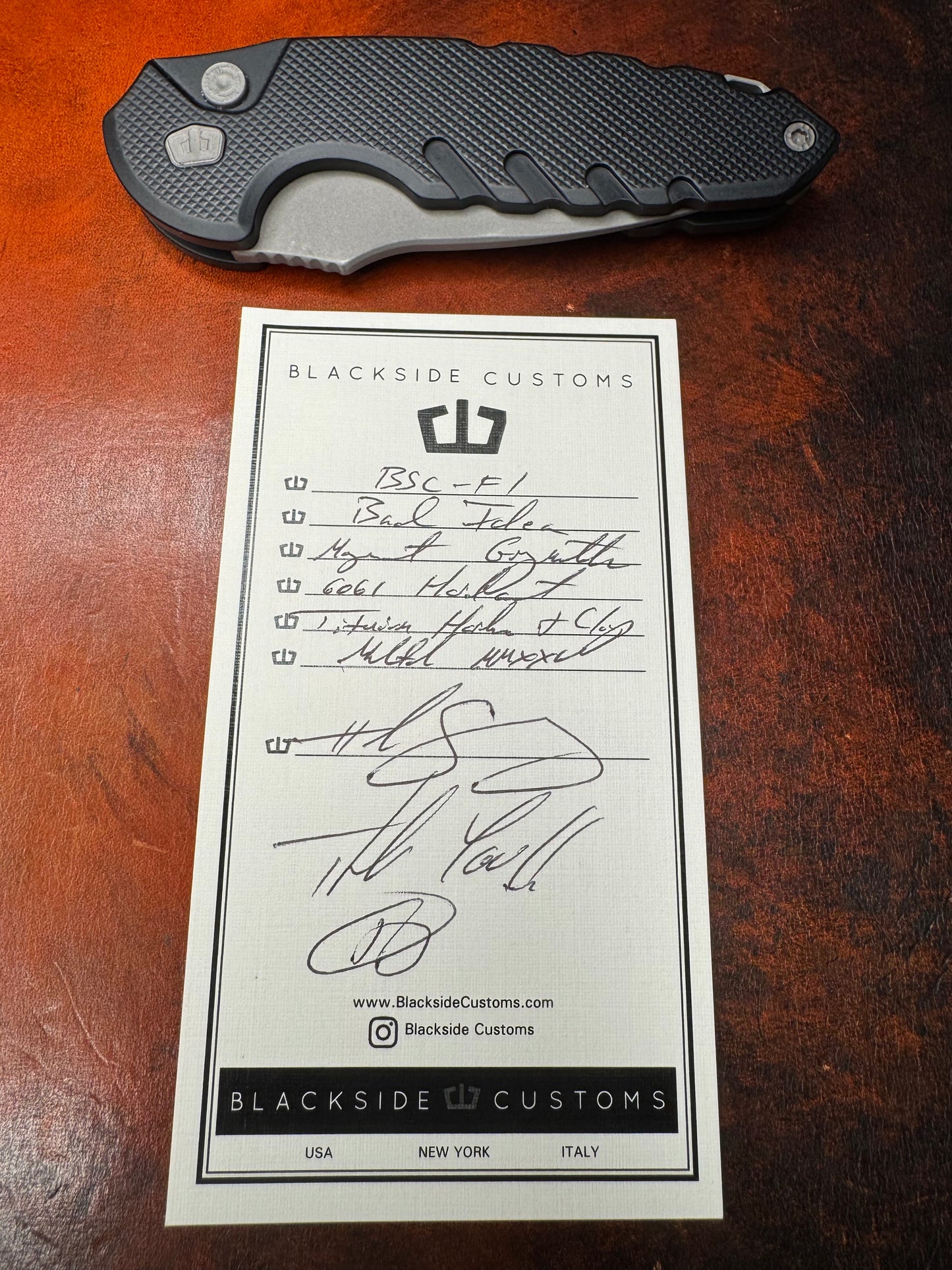 Blackside Customs Bad Idea Magnacut