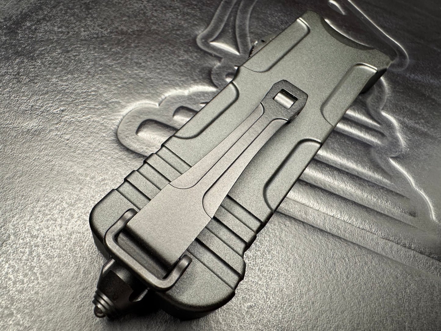 ADV Fat Butcher OTF Serrated and Plain Blade (Pre-owned in like new condition)