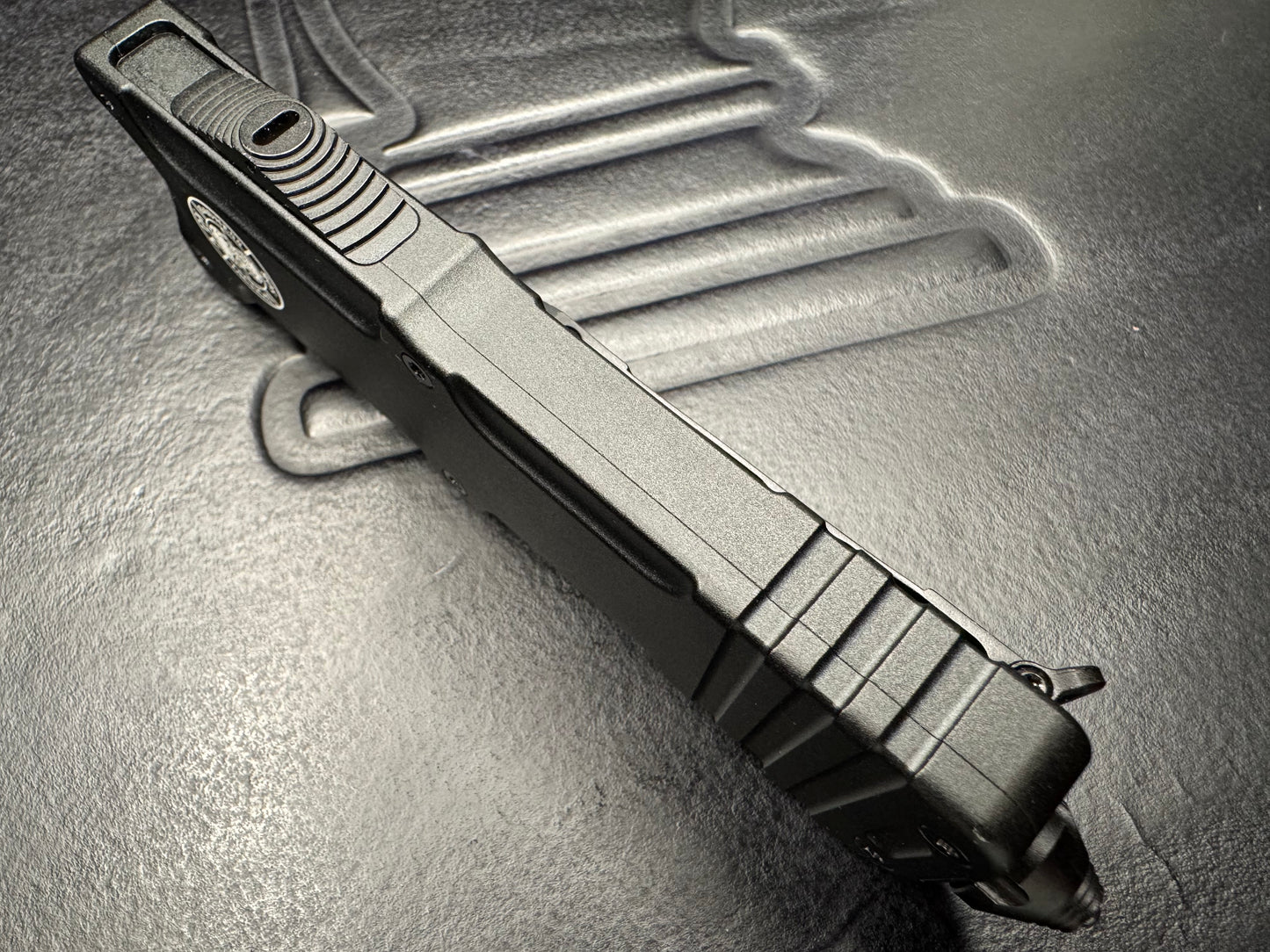 ADV Fat Butcher OTF Serrated and Plain Blade (Pre-owned in like new condition)