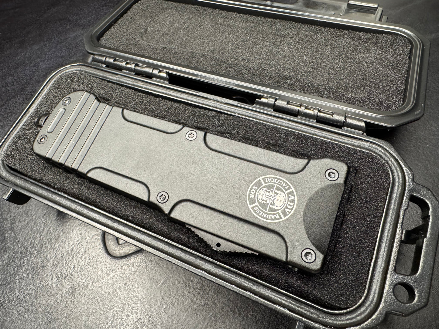 ADV Fat Butcher OTF Serrated and Plain Blade (Pre-owned in like new condition)