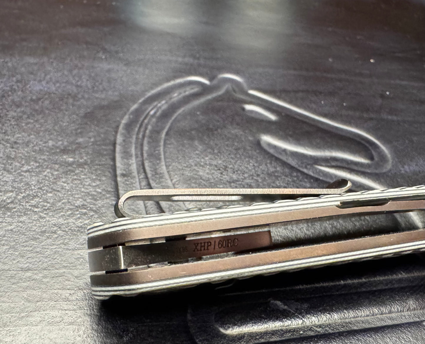 Clark Custom Knives Model 62 XHP Near Mirror Blade