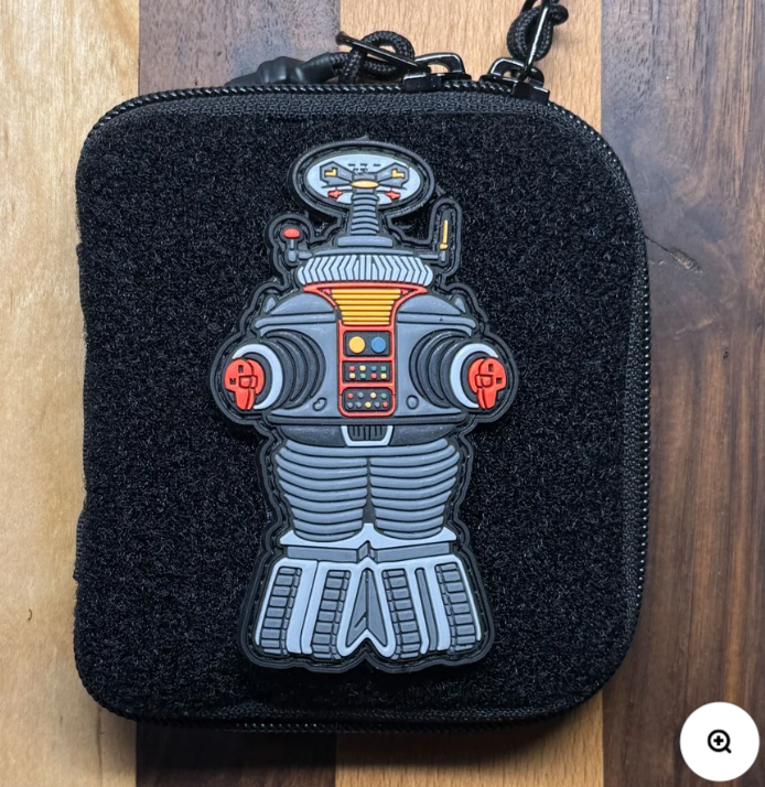 D Rocket Design Lost in Space Robot Patch