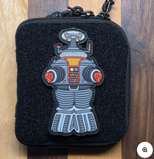 D Rocket Design Lost in Space Robot Patch