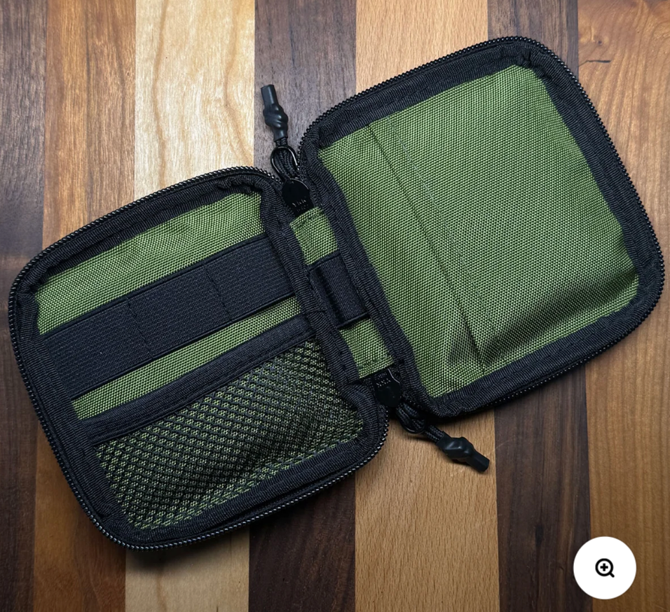 D Rocket Design Pen Case - Army Green